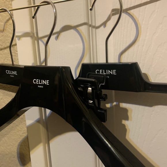 Celine Black Designer Hangers - Picture 7 of 8